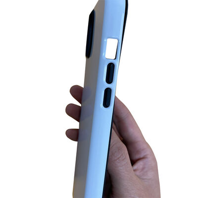 3D Süblimasyon Baskı Makinesi, Parlak Beyaz Süblimasyon Boş Yüzeyli Özelleştirilmiş Telefon Kılıfları Üretimi İçin İdeal