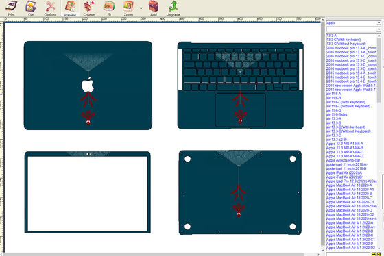 Kişisel ve profesyonel için tasarlanmış dizüstü deri yapım makinesi kapsamlı malzeme paketi ve yazılım desteği ile