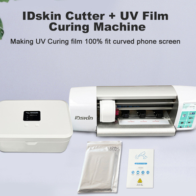 Şeffaf UV Cam PVC Vinil Etiket Plotter Makinesi Sistemi