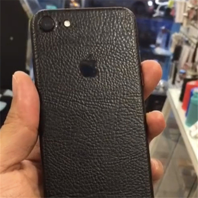 Kavisli Yüzeyler İçin 3D 3M Leatherwear Cep Telefonu Arka Filmi