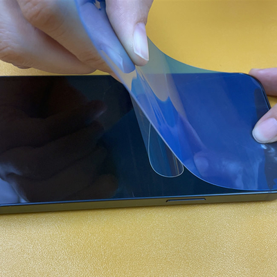 TPU Hidrojel Film için 24V 12V Akıllı Ekran Koruyucu Lazer Kesim Makinesi
