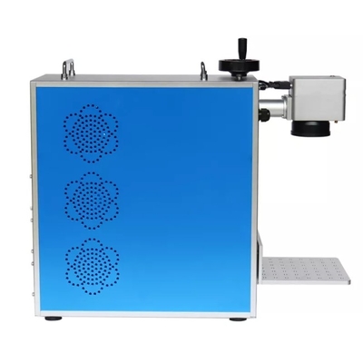 30W 50W Mini Fiber Lazer Kesici Oymacı Baskı İşaretleme Makinesi