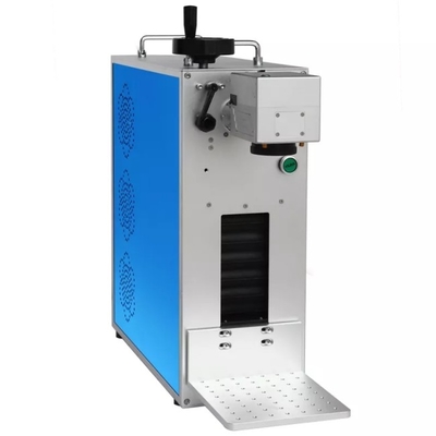 30W 50W Mini Fiber Lazer Kesici Oymacı Baskı İşaretleme Makinesi