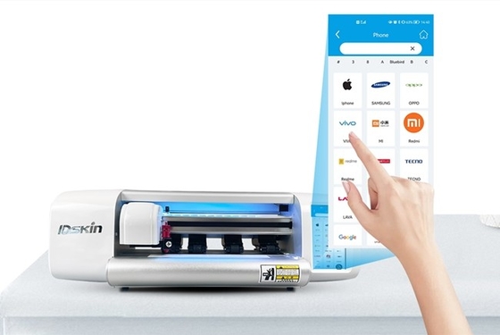 Mobil çıkartma kesme makinesi Plotter Telefon ekran koruyucusu Tpu Hidrojel Film İphone Derisi için çıkartmalar ve deriler Film