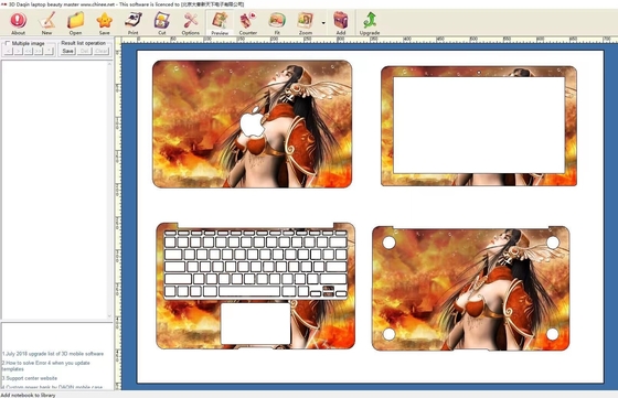 Hp Laptop Kılıfı Mobil Cilt Kesme Makinesi İş Fırsatı