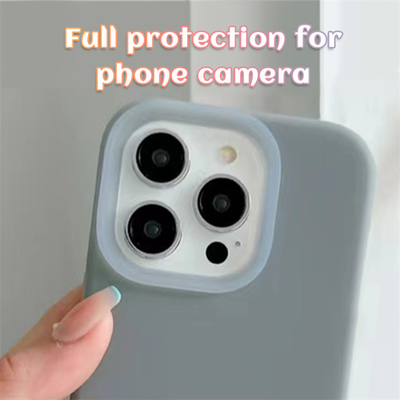 Iphone 14 / 14PRO / 14 PRO MAX / 13 / 13PRO için Cep Darbeye Dayanıklı Cep Telefonu Arka Kapak Jöle Sıvı Silikon Kılıf