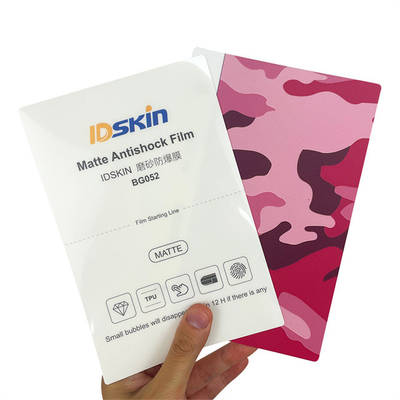 3 boyutlu cep telefonu Arka Karbon Fiber Sticker Skin Pvc Arka Koruyucu Hidrogel Film Kesme Plotter Makine