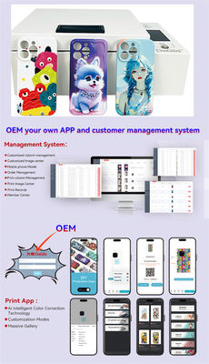 DAQIN Vacuum Heater Transfer Printer Heat Press Machine Sublimation Custom Mobile Phone Case için