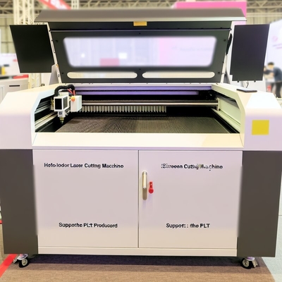 Kapalı Ortam Çalışma Alanı Destekli Ekran Koruyucu Lazer Kesim Makinesi, 40KG Ağırlık ve PLT Formatı