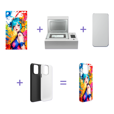 Telefon Kutusu Sublimasyon Ekipmanı DIY Özelleştirme Kullanıcı Dostu Arayüz