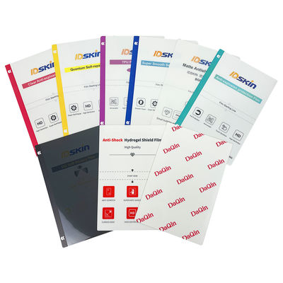 Yüksek Kaliteli Özel PVC 3D Ekran Koruyucusu Premium Cep Telefon Arkası Derisi Dikkate Alıcı TPU Kağıt Malzemeleri ile Su geçirmez Ham Malzemeler