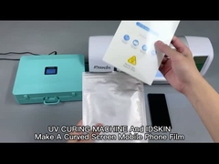 Cam koruyucu için UV Ekran Koruyucu Eğri makinesi